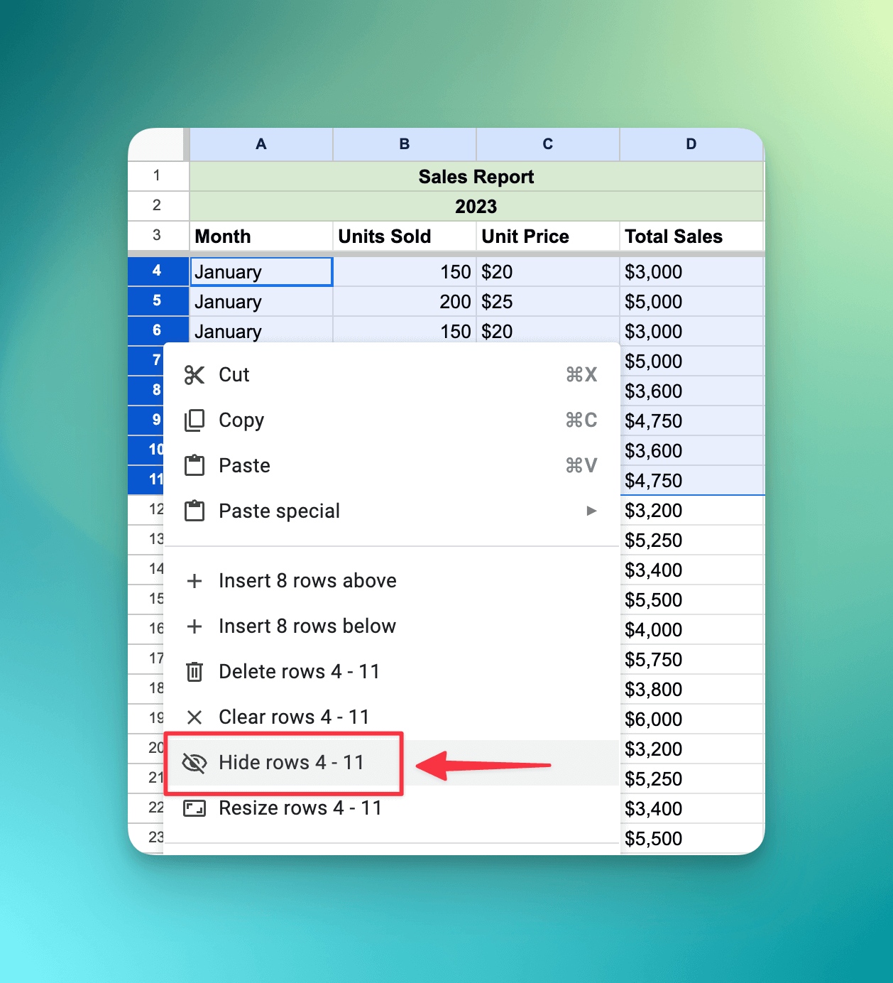 how-to-hide-and-unhide-rows-in-google-sheets